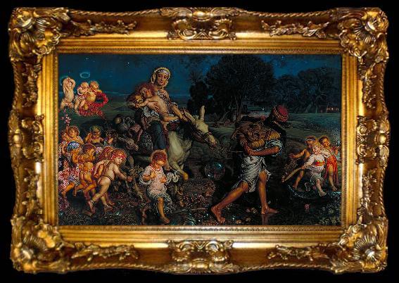 framed  William Holman Hunt The Triumph of the Innocents, ta009-2